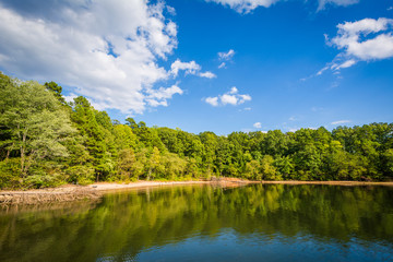 Fototapeta premium Lake Norman, at McCrary Access Area, in Mooresville, North Carol