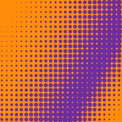 Abstract creative concept vector comics pop art style blank layout template with clouds beams and isolated dots pattern on background. For sale banner, empty bubble, illustration comic book design