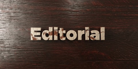 Editorial - grungy wooden headline on Maple  - 3D rendered royalty free stock image. This image can be used for an online website banner ad or a print postcard.