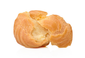 eclairs isolated on white background