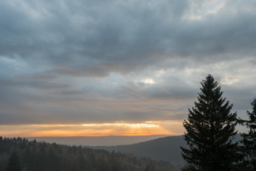 Fototapeta premium Winter in Deutschland