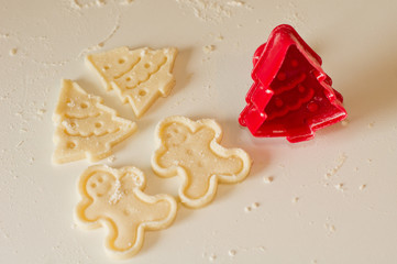Weihnachtspl&auml;tzchen backen