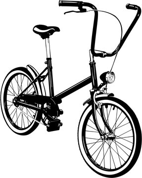 Bicycle. Bike icon vector.