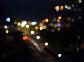 glitter vintage lights background. dark gold and black. defocused