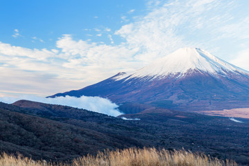 The Mt.Fuji. Shot in the early morning.