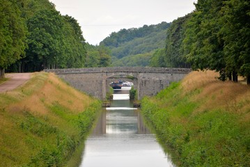 Fototapeta na wymiar Canal de la Nièvre