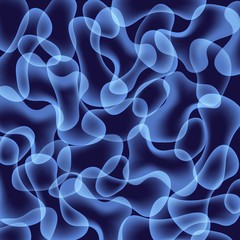 Coloured blob vector texture. Abstract blurred background.