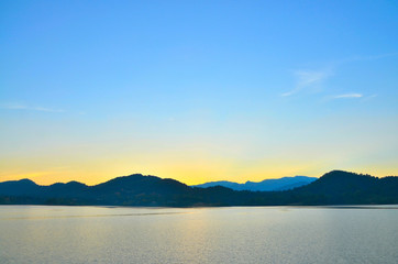 lake nature landscape