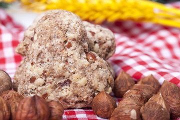 Biscuits with hazelnut