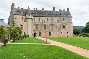 Fototapeta na wymiar Burg Roche Jagu, Bretagne, Frankreich