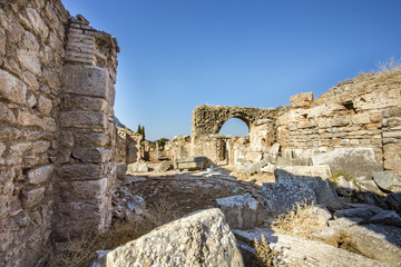 Fototapeta na wymiar Efes Antik Kenti