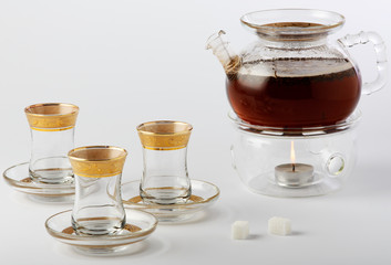 Черный чай в завалинке