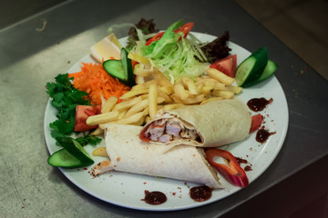 chicken wrap