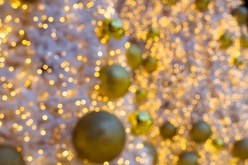 White Christmas, Christmas tree lights.