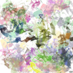 Abstract colored paper background. Colored paint stains.