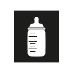 Vector icon baby bottle