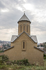 Fototapeta na wymiar Ancient monastery near Tblisi, Georgia.