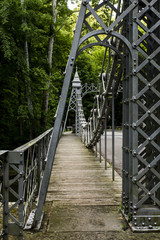 Historic Suspension Bridge - Mill Creek Park, Youngstown, Ohio