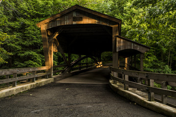 Scenic Covered Bridge - Mill Creek Park, Youngstown, Ohio
