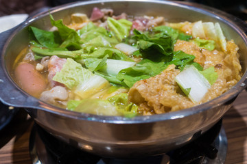 Traditional Taiwanese hot pot