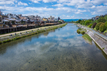 Obraz premium Beautiful nature scenic view in Japan