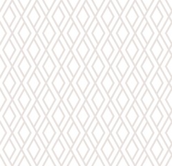 Vector seamless pattern. Modern stylish texture. Monochrome geometrical pattern with rhombus.