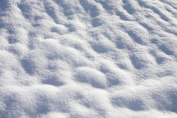 field of white snow outdoor