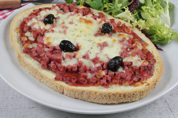 tartine au jambon 18122016