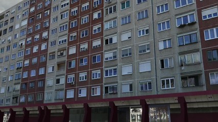 Eastern European Panel Plattenbau Block Building Establishing Shot 3D Animation
This a is 3D render based on real photos.