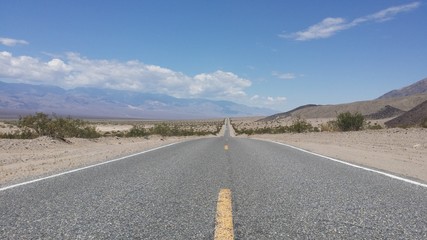 Road trip, death valley USA