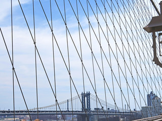 Fototapeta premium Puente de Brooklyn, New York, EE.UU.