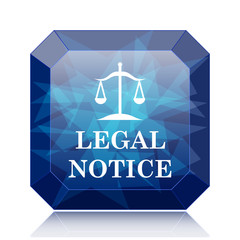 Legal notice icon