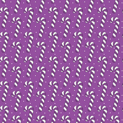 Candy cane seamless christmass striped purple background. Christ