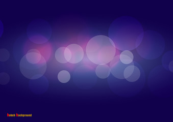 Abstract bokeh background. Defocused  light.