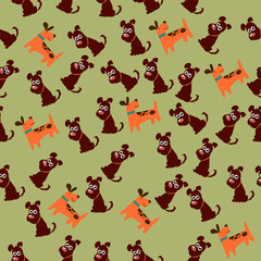 Fototapeta premium cute dog or puppy.