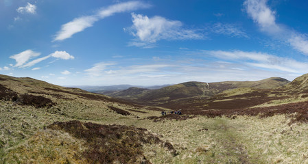 Die schottischen Highlands - Landschaft Panorama