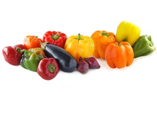 multicolor tasty vegetables
