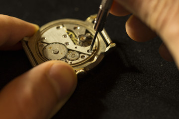 Watch repair proc