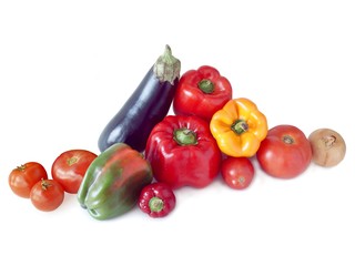 multicolor tasty vegetables