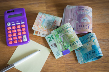 New Zealand dollars.