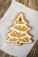 Christmas gingerbread cookie