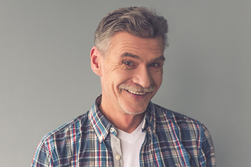 Fototapeta premium Handsome mature man