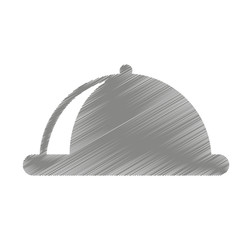 tray server isolated icon vector illustration design