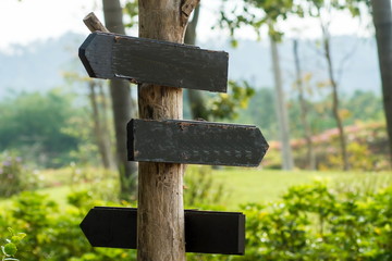 Sign wood