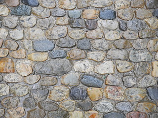 cobblestone wet