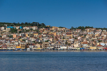 Fototapeta na wymiar Panorama to Argostoli town,Kefalonia, Ionian islands, Greece