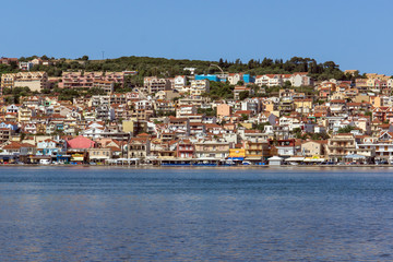 Fototapeta na wymiar Panoramic view of Argostoli town,Kefalonia, Ionian islands, Greece