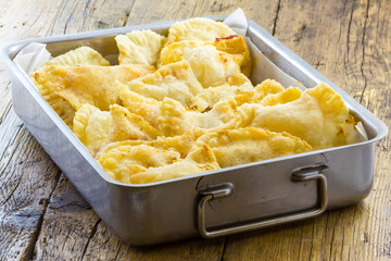 Panzerotti from Puglia Italy