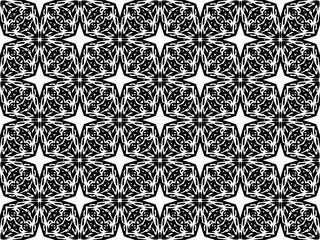 Black and white ornament. 4
