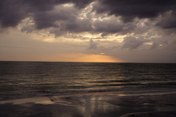 Sunset Over St. Pete, Florida.